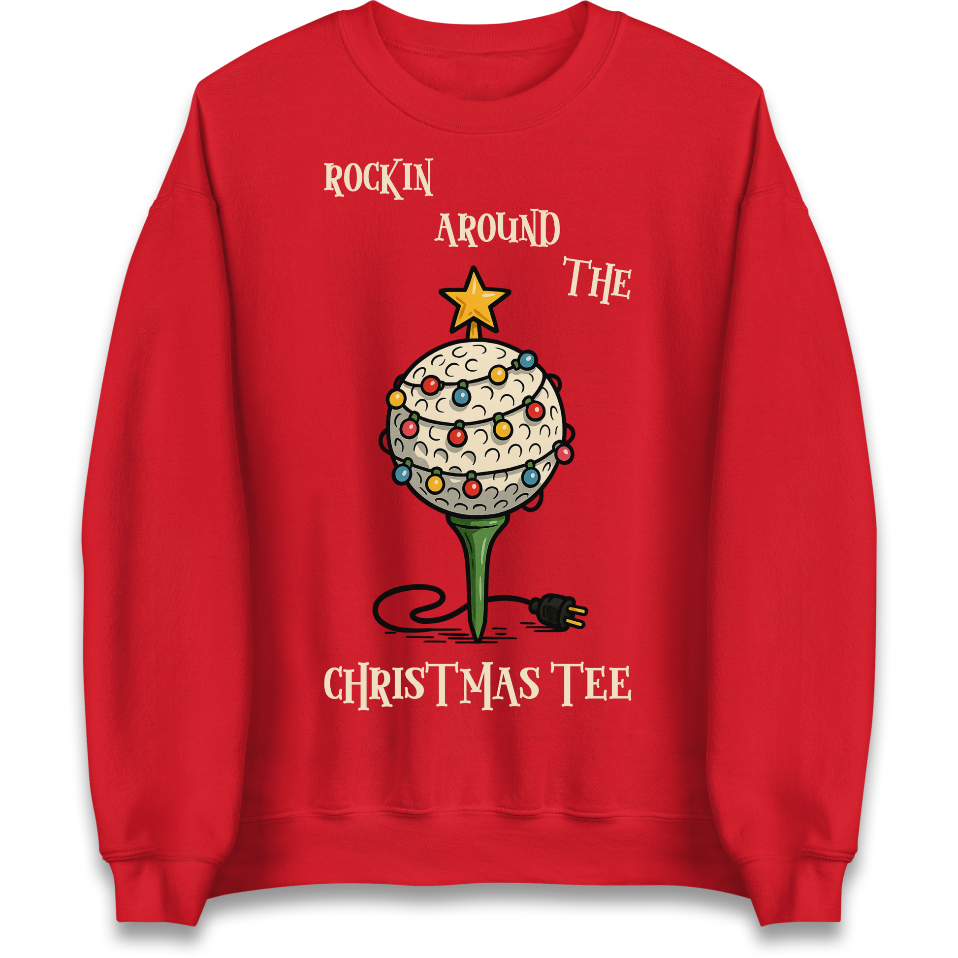Golf Christmas Sweatshirt
