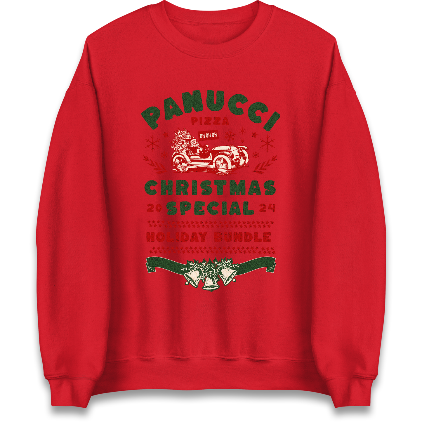 Panucci Pizza Christmas Special Christmas Sweatshirt