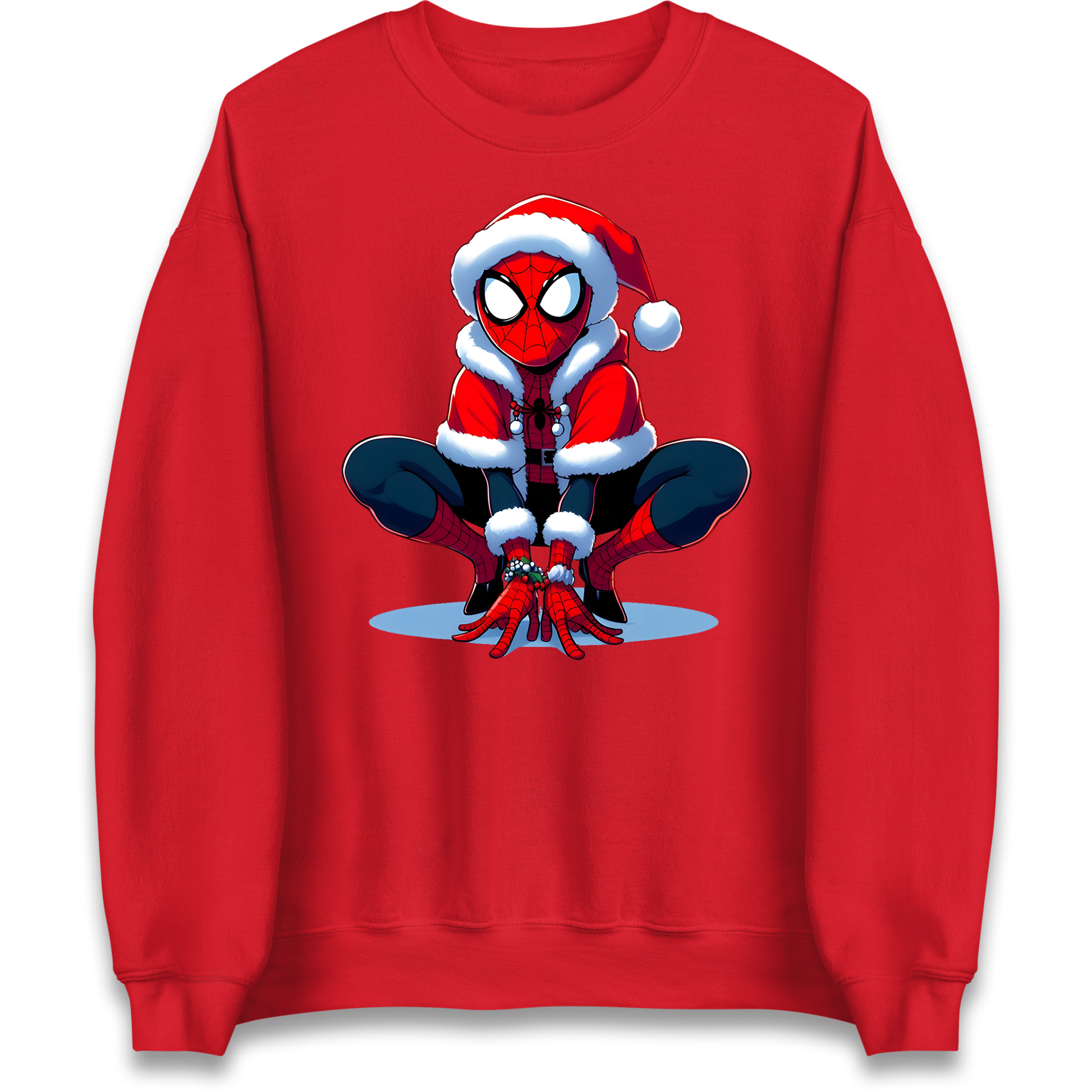 Spiderman Christmas Jumper Adult
