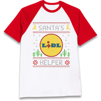 Lidl Christmas Raglan T Shirt