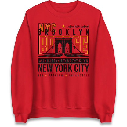 NYC Brooklyn Bridge Sweatshirt