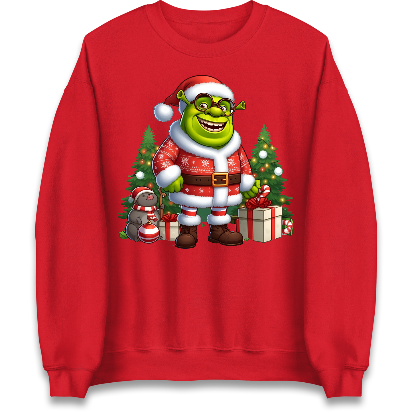 Shrek Santa Claus Presents Sweatshirt