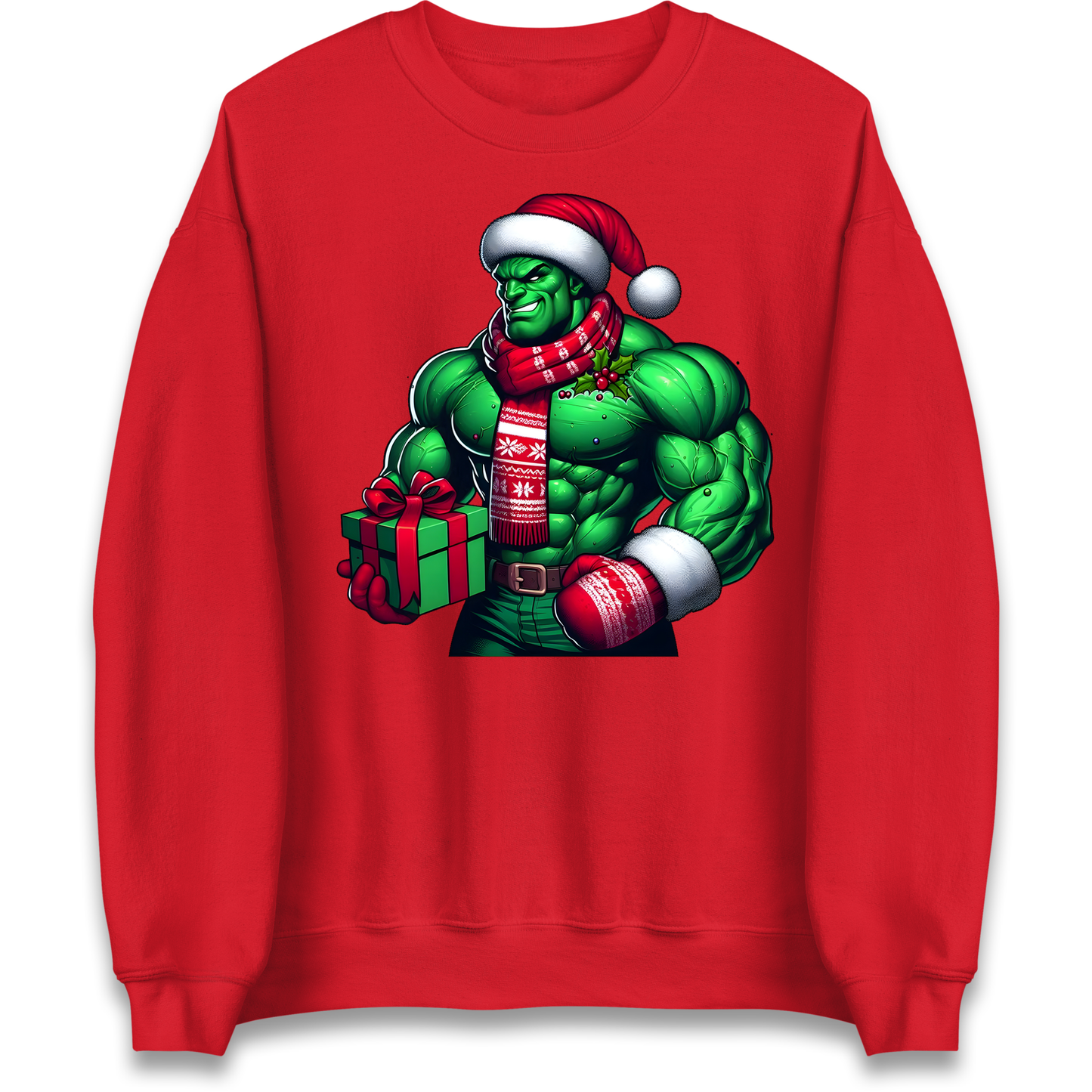 The Hulk Santa Sweatshirt