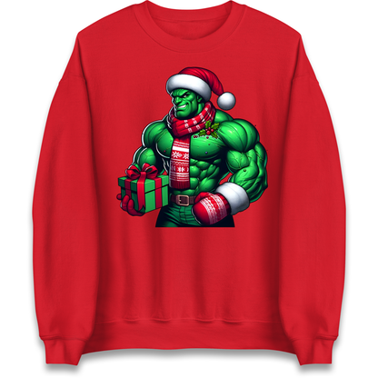 The Hulk Santa Sweatshirt