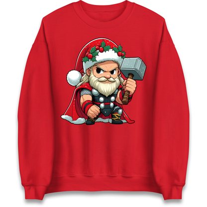 Thor Santa Sweatshirt