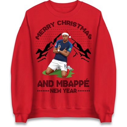 Mbappe Christmas Sweatshirt