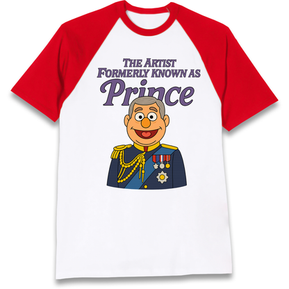 Prince Andrew Raglan T Shirt