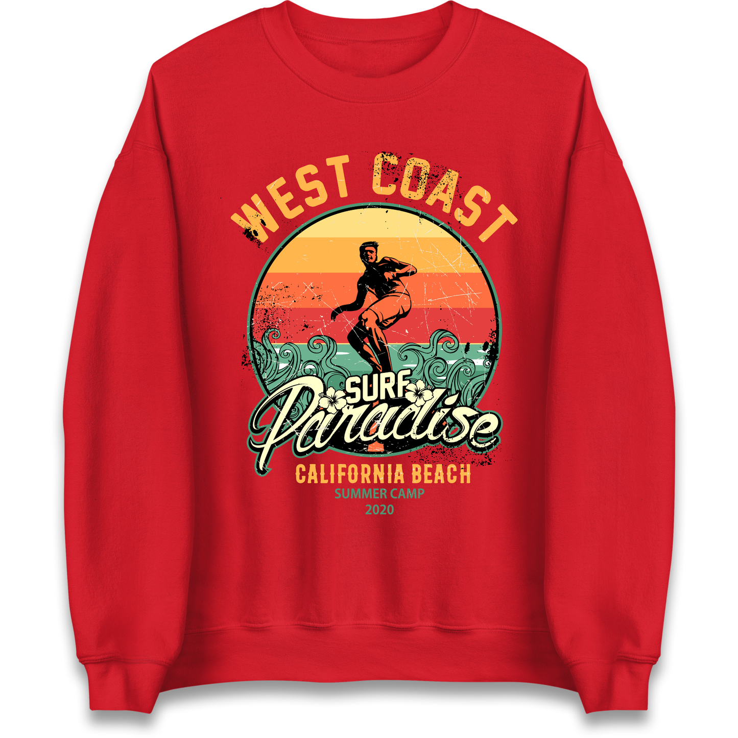 West Coast Surf Paradise Sweatshirt