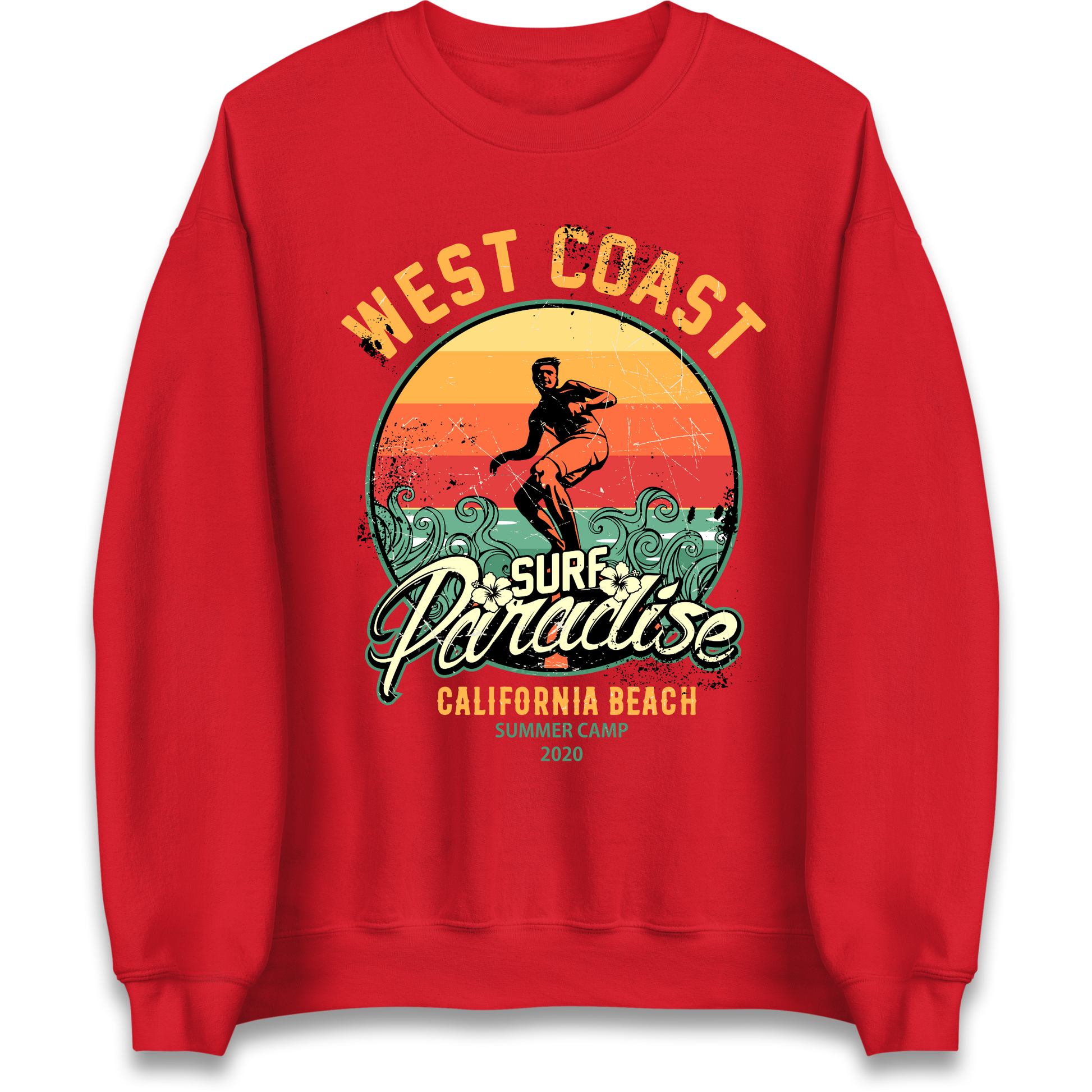 West Coast Surf Paradise Sweatshirt