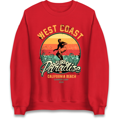 West Coast Surf Paradise Sweatshirt