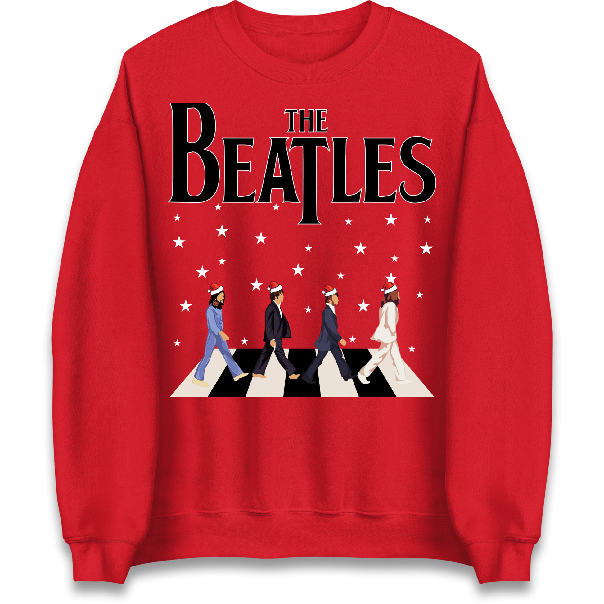 The Beatles Abbey Road Christmas Sweatshirt