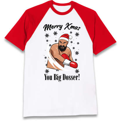 Tyson Fury Christmas Raglan T Shirt