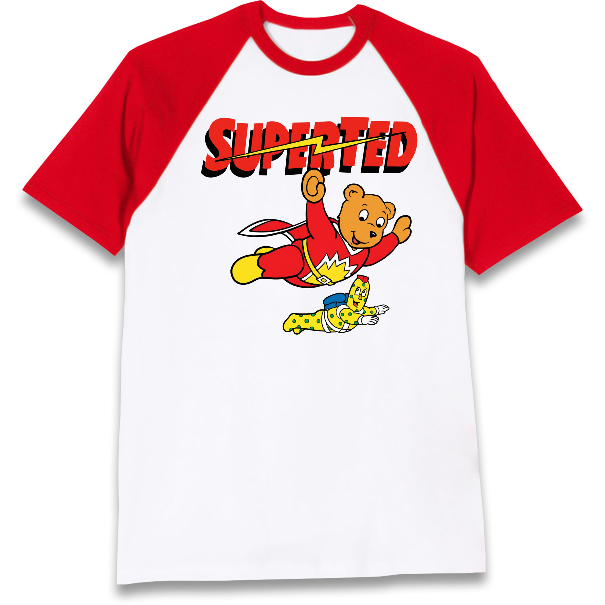 Super Ted Raglan T Shirt