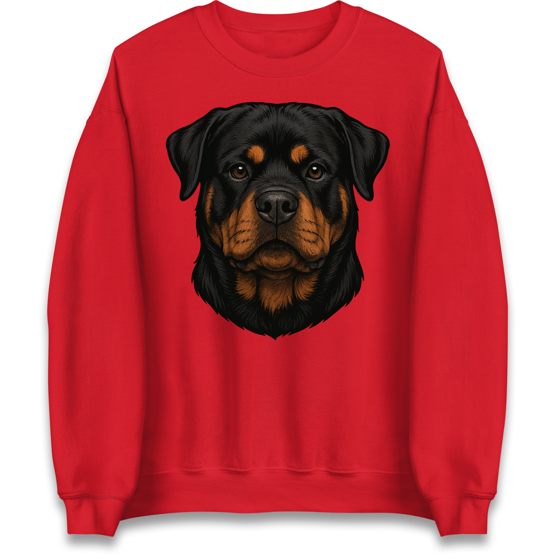 Rottweiler Face Sweatshirt