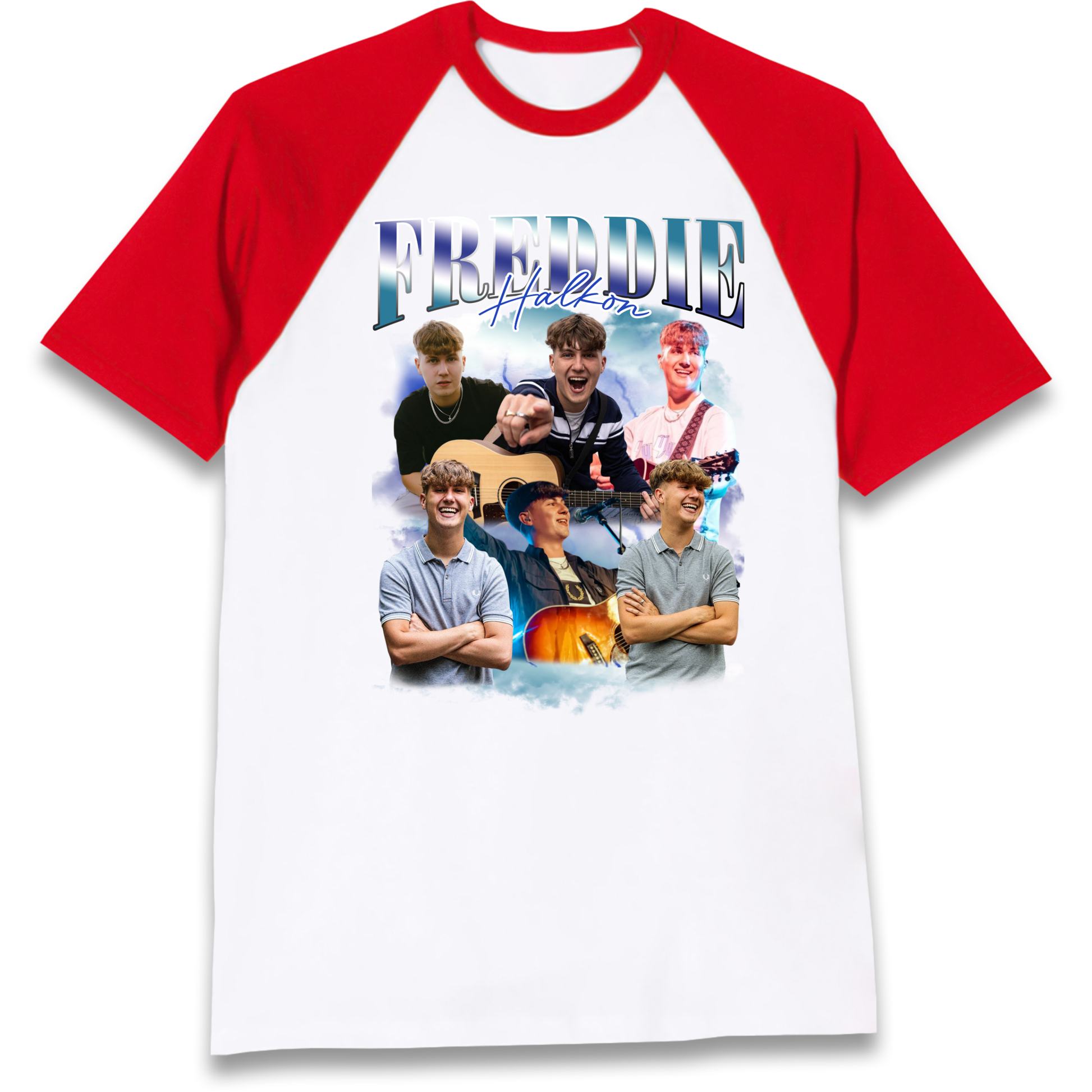 Freddie Halkon Raglan T Shirt