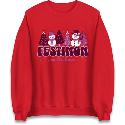 Festimom on The Loose Sweatshirt