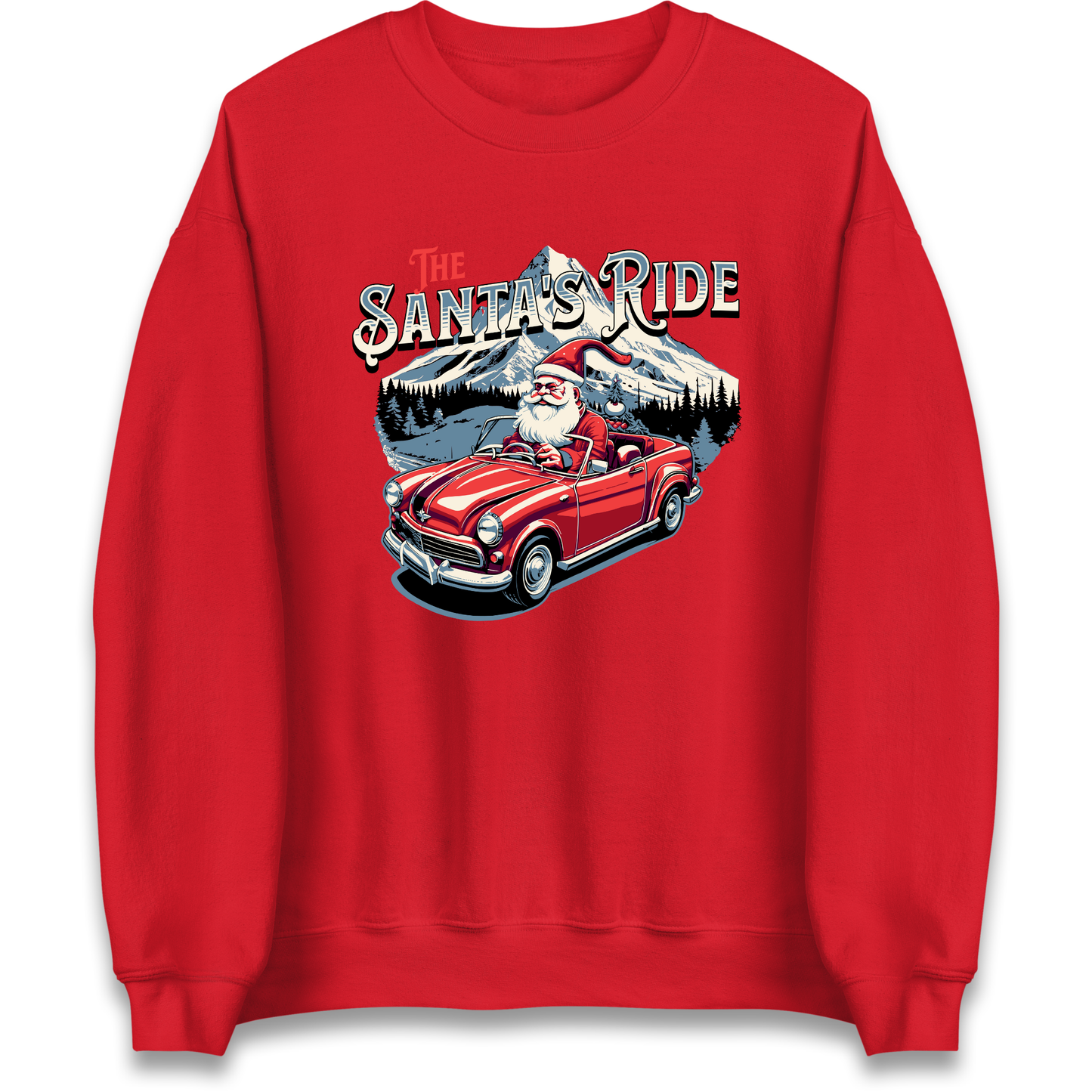 The Santas Ride Christmas Sweatshirt