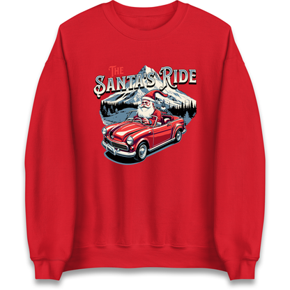 The Santas Ride Christmas Sweatshirt