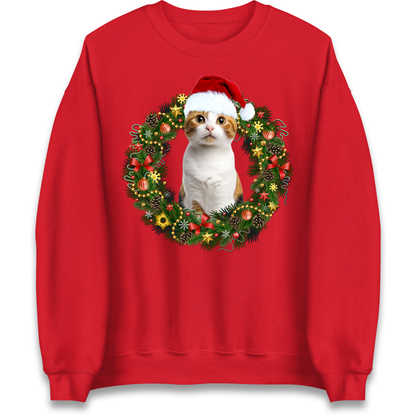 Cat Christmas Sweatshirt