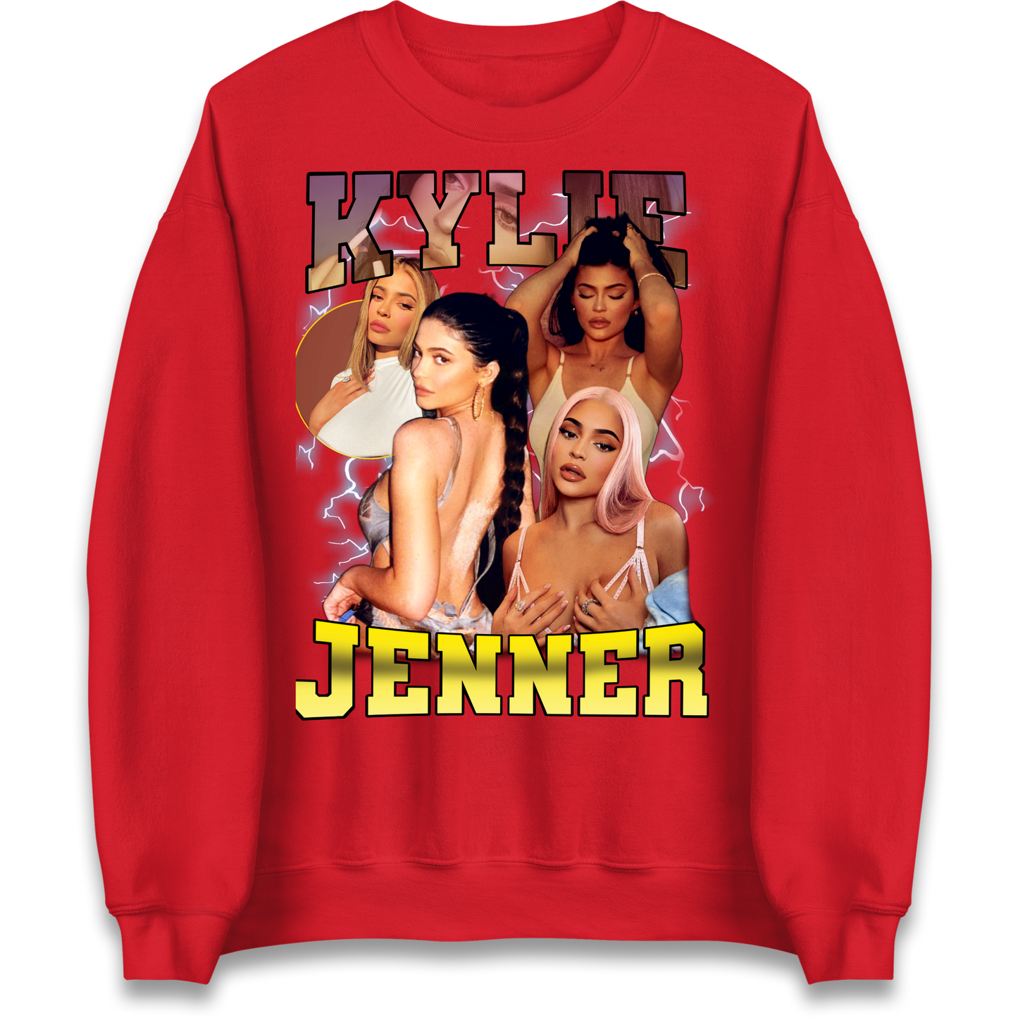 Kylie Jenner Pink Lips Sweatshirt