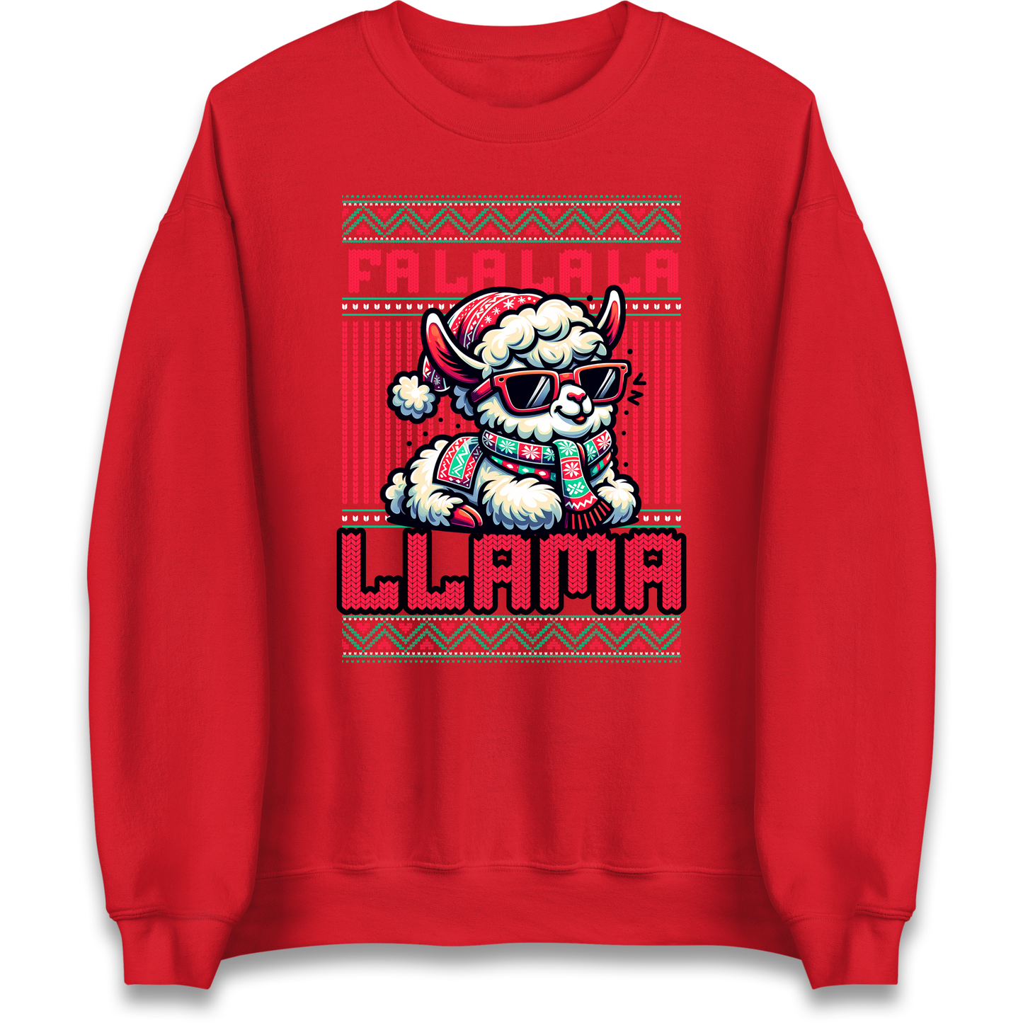 FA LA LA LA LLAMA Sweatshirt