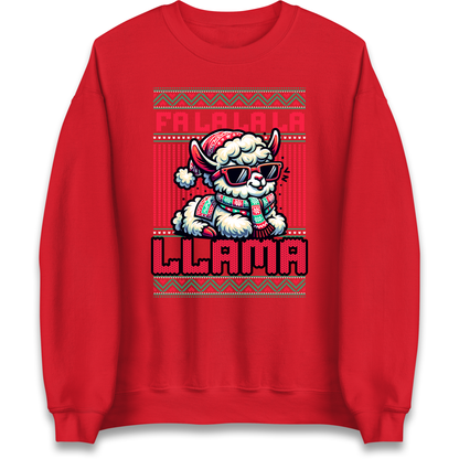 FA LA LA LA LLAMA Sweatshirt