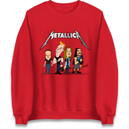 Metallica Cartoon Sweatshirt