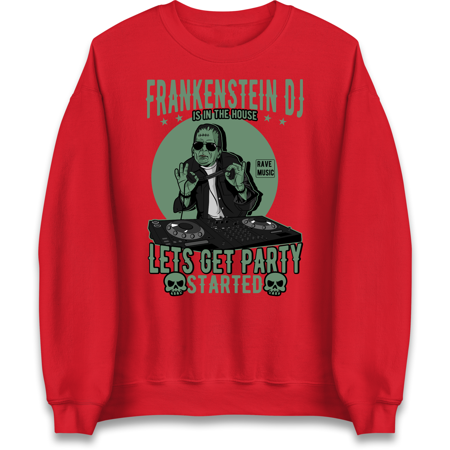 Frankenstein DJ Sweatshirt