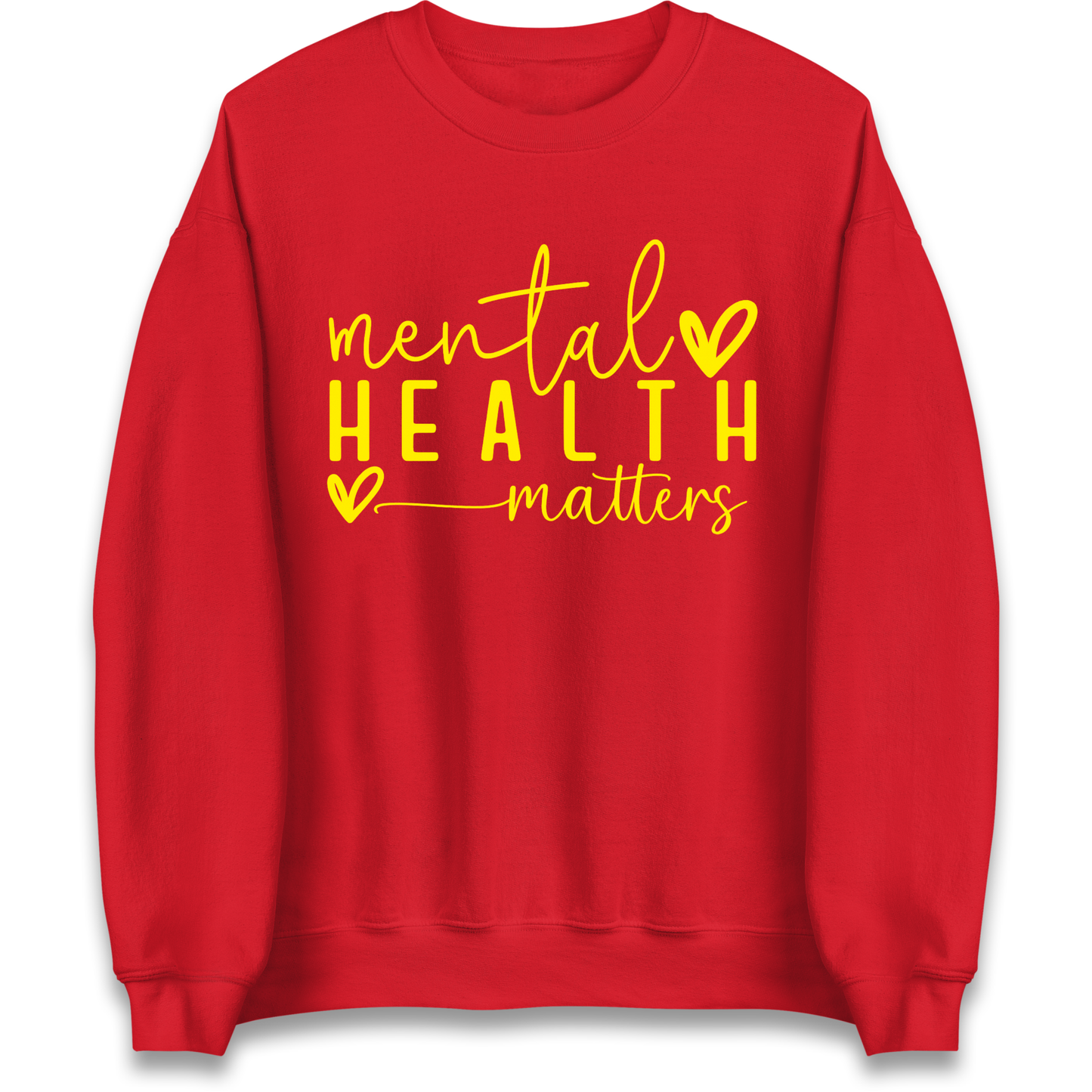 Yellow Mental Health Sweatshirt