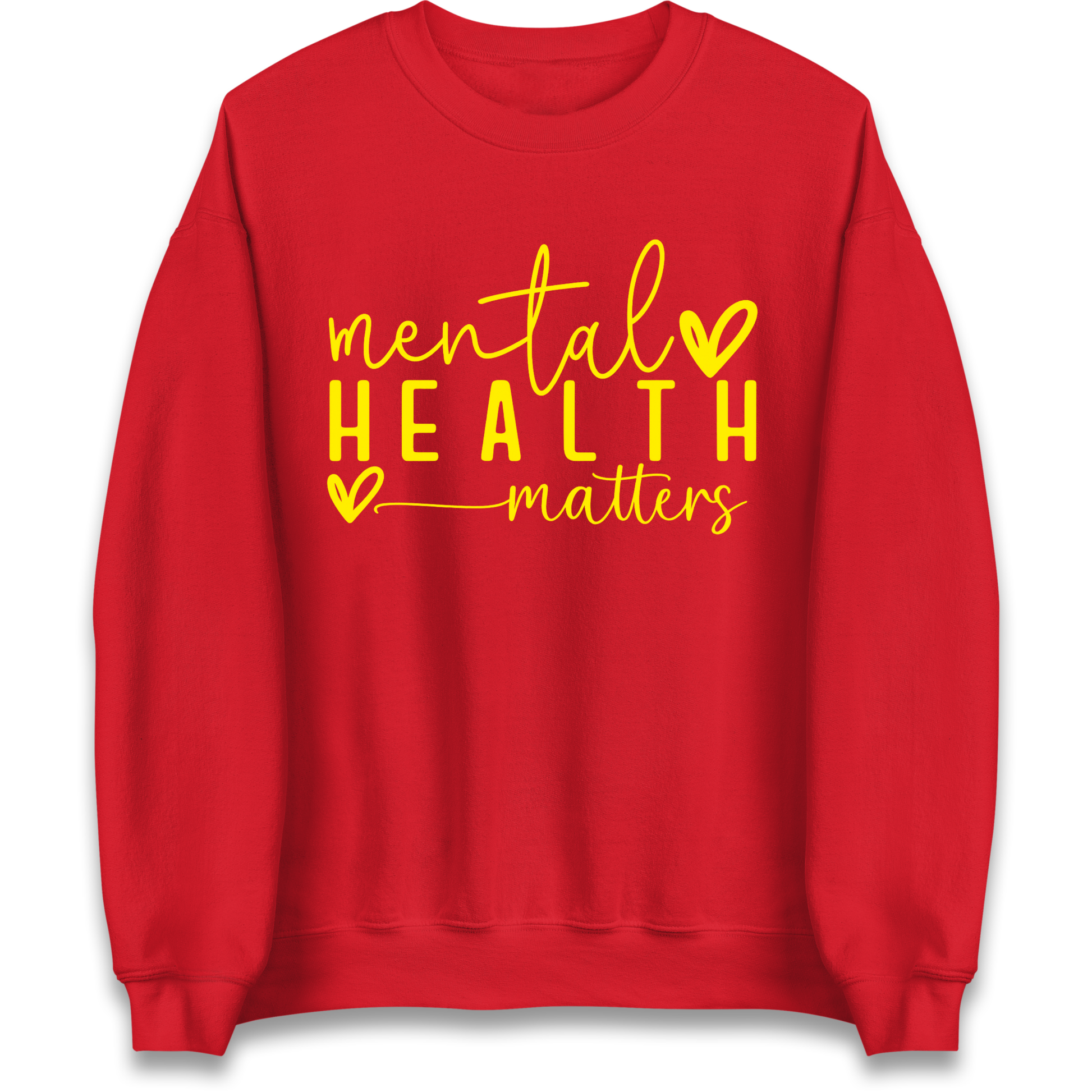 Yellow Mental Health Sweatshirt