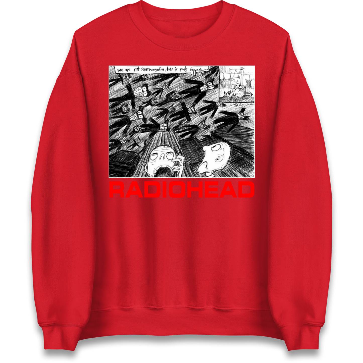Radiohead We Are Not Screaming Sweatshirt
