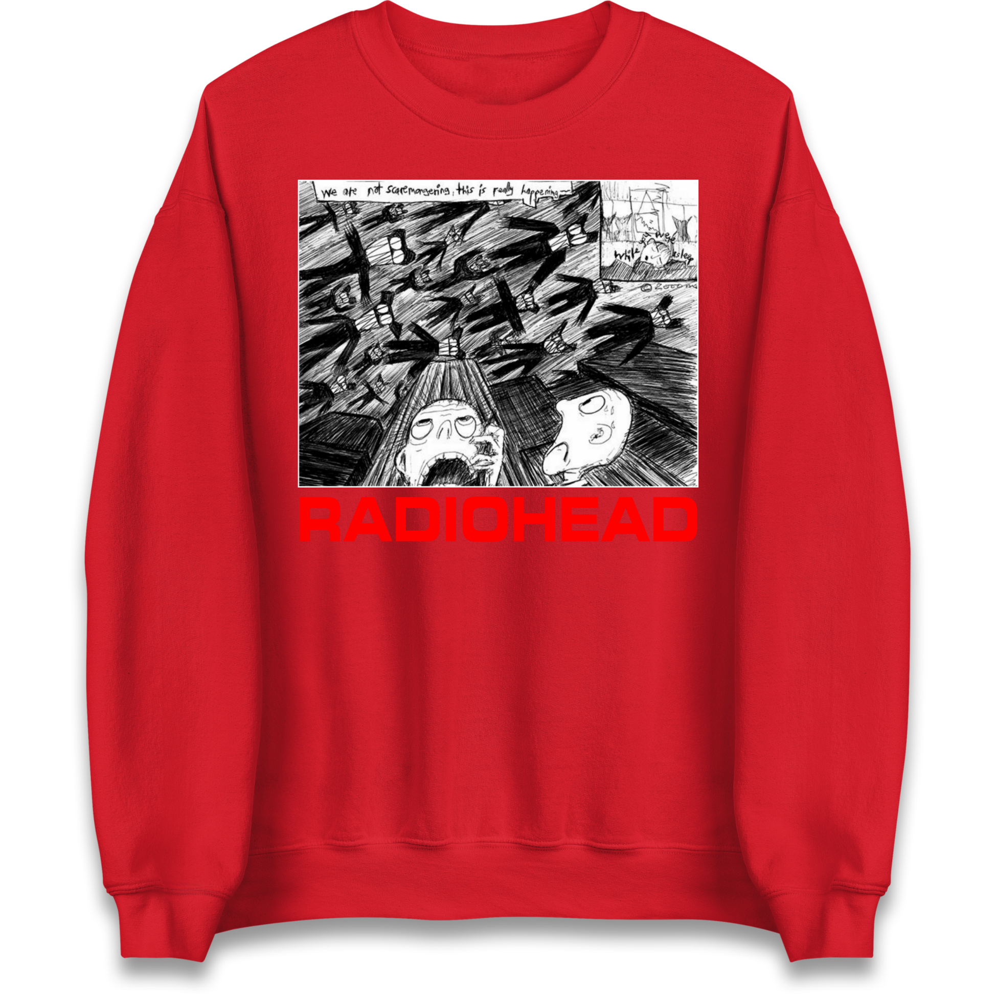 Radiohead We Are Not Screaming Sweatshirt