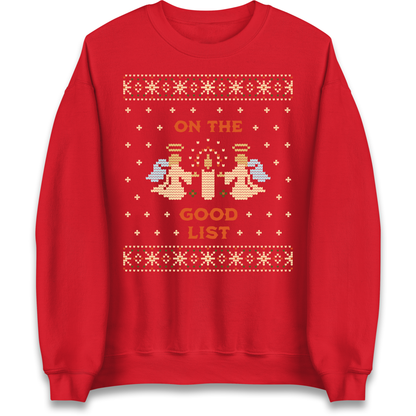 On The Good List Christmas Sweatshirt