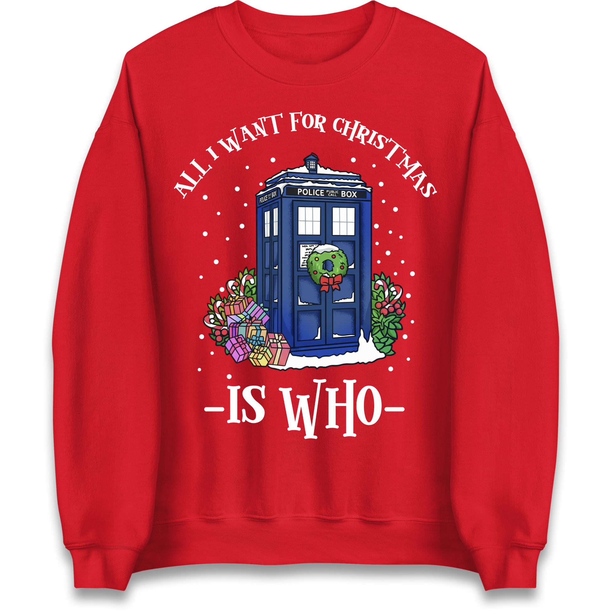 Dr Who Christmas Jumper