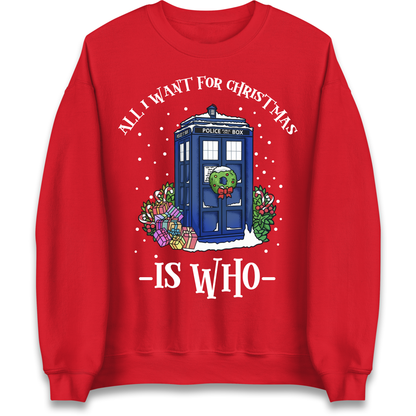 Dr Who Christmas Jumper