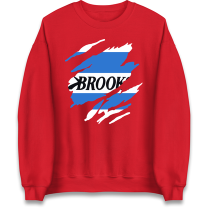 Retro QPR 1992 Torn Effect Sweatshirt