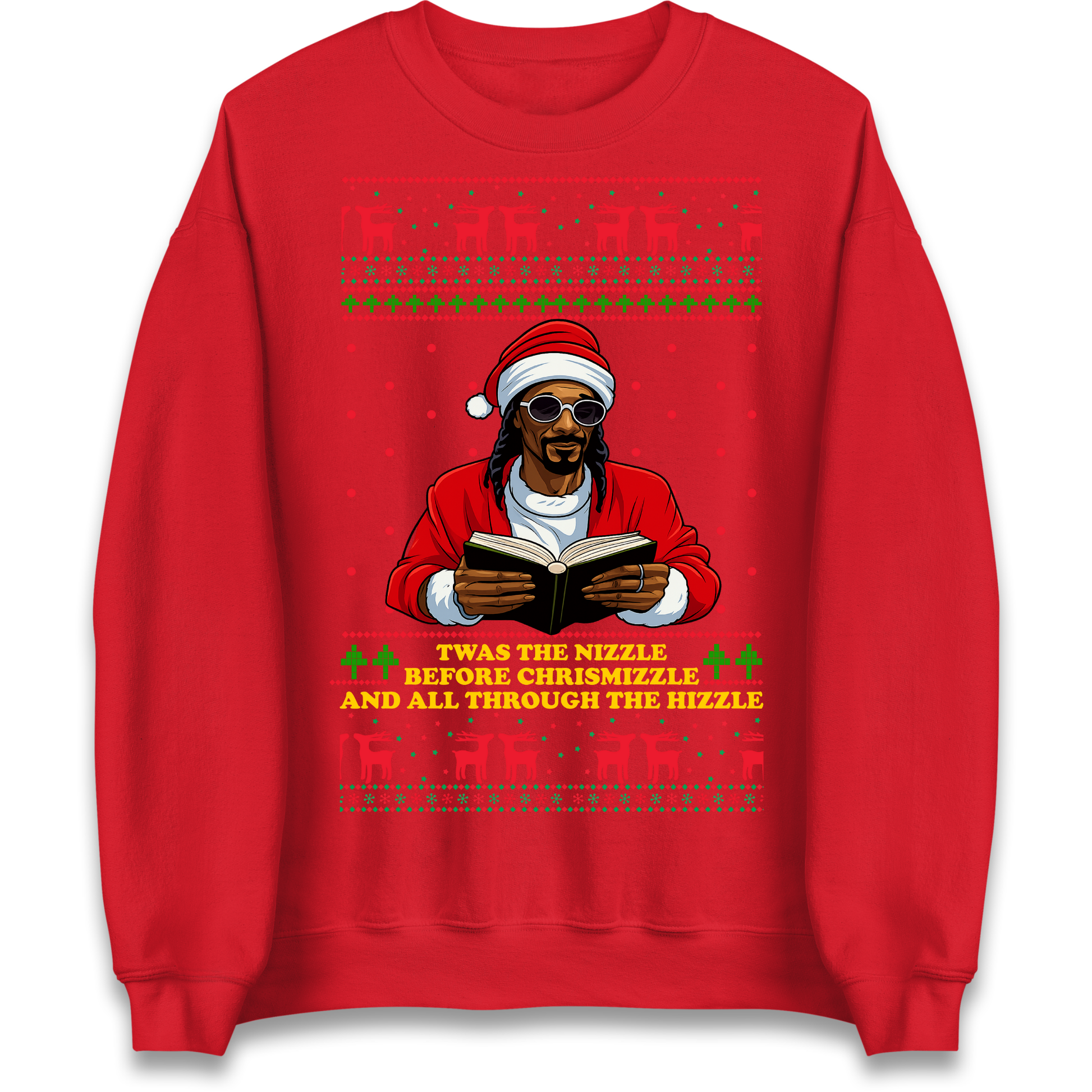 Snoop Dogg Nizzle Christmas Jumper
