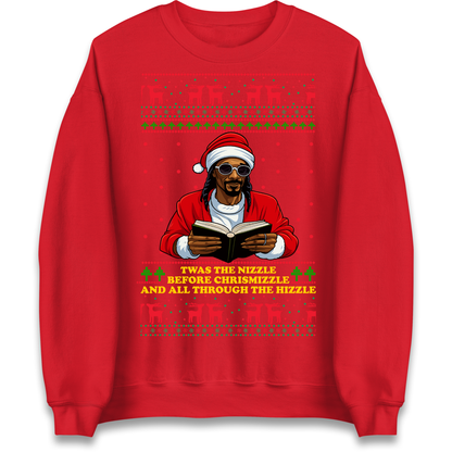 Snoop Dogg Nizzle Christmas Jumper