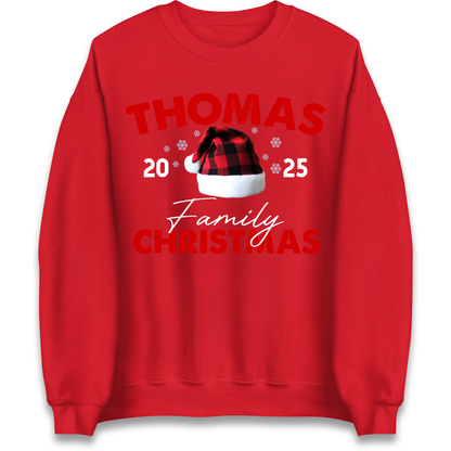 Thomas Family Christmas Sweatshirt