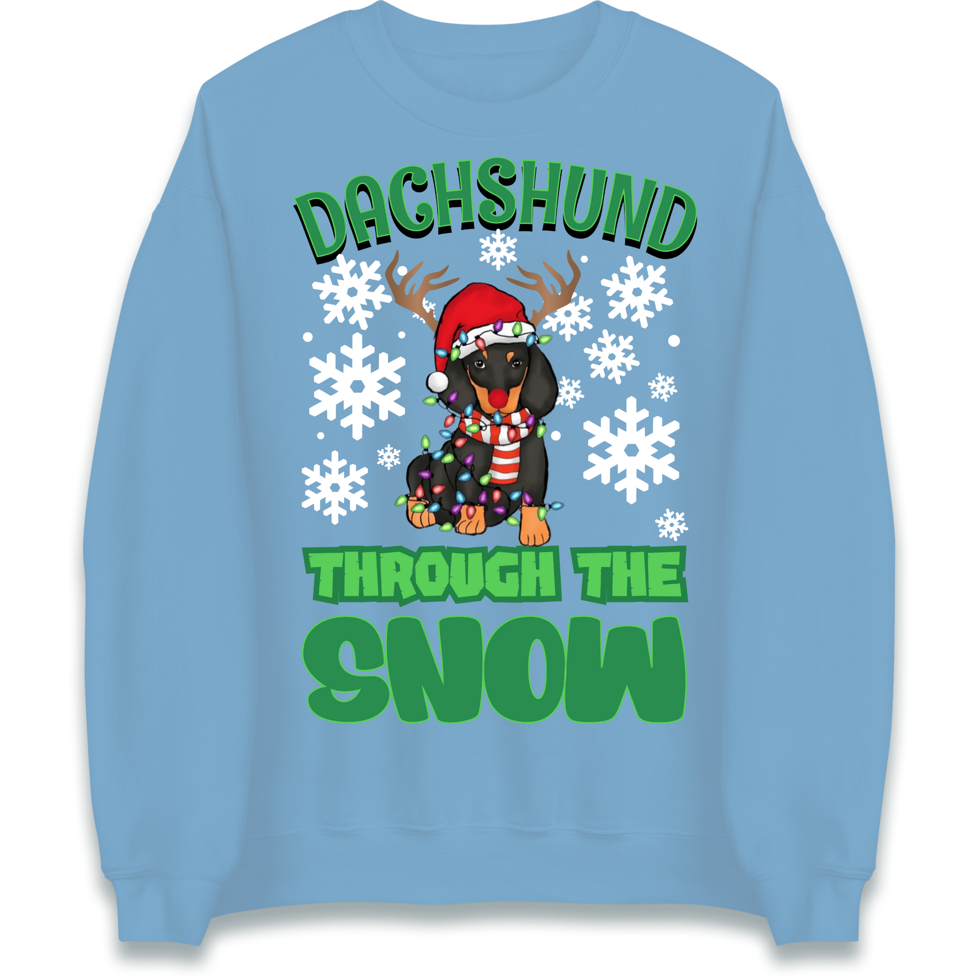 Dachshund Dog Christmas Jumper