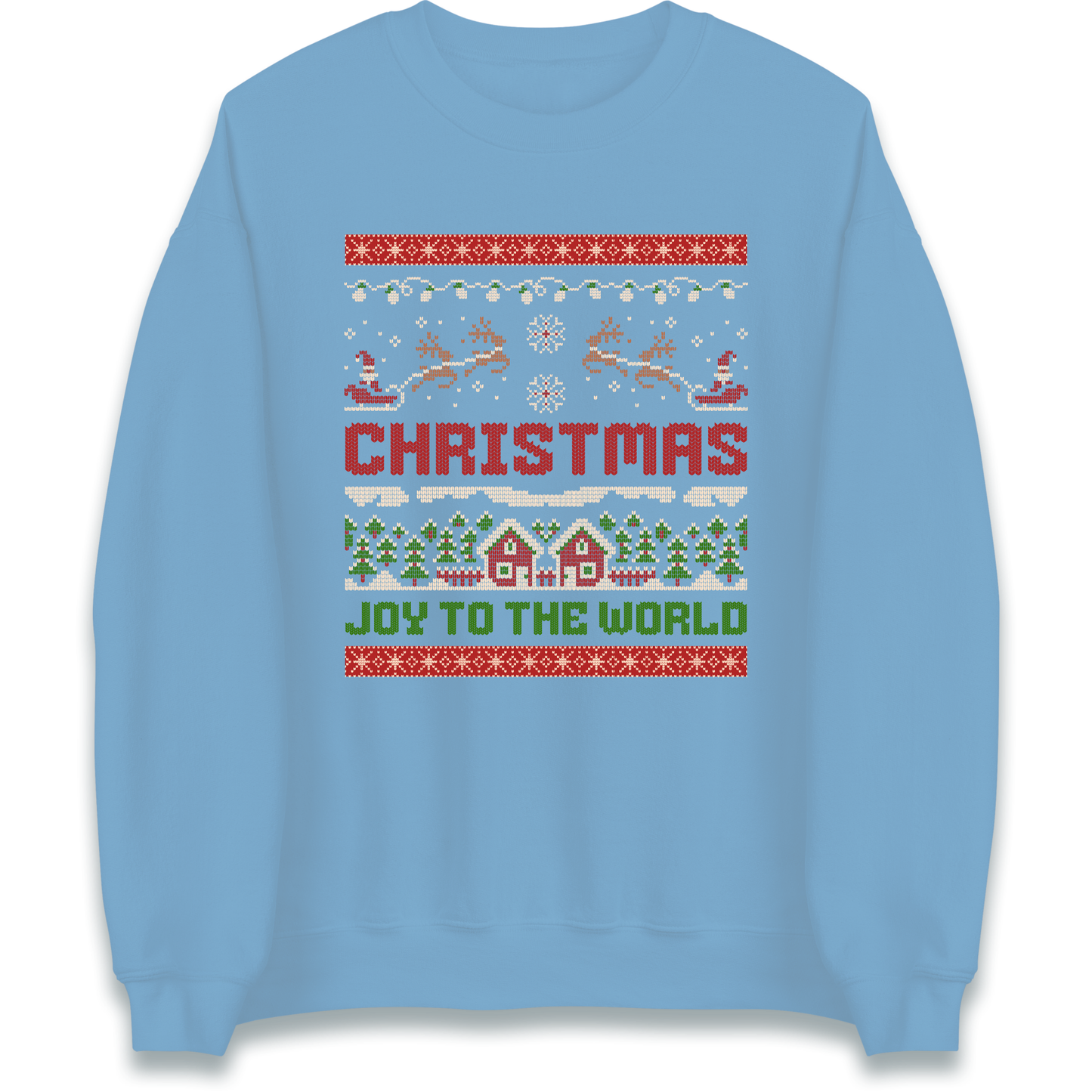 Christmas Joy to the World Christmas Sweatshirt