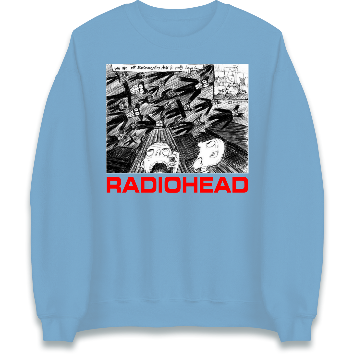 Radiohead We Are Not Screaming Sweatshirt