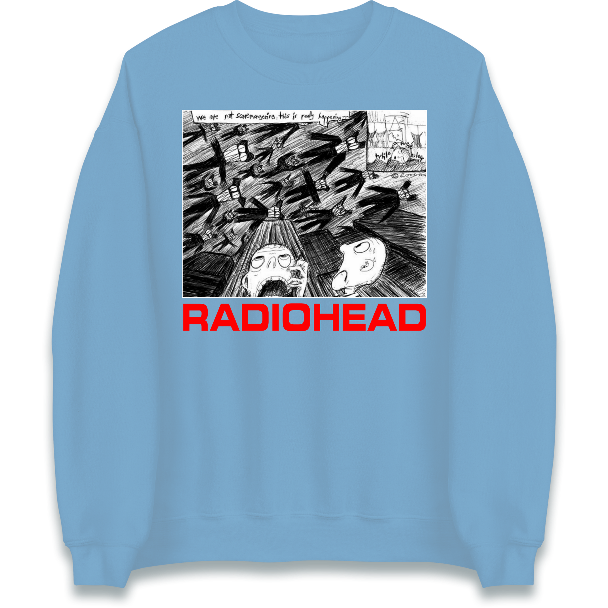 Radiohead We Are Not Screaming Sweatshirt