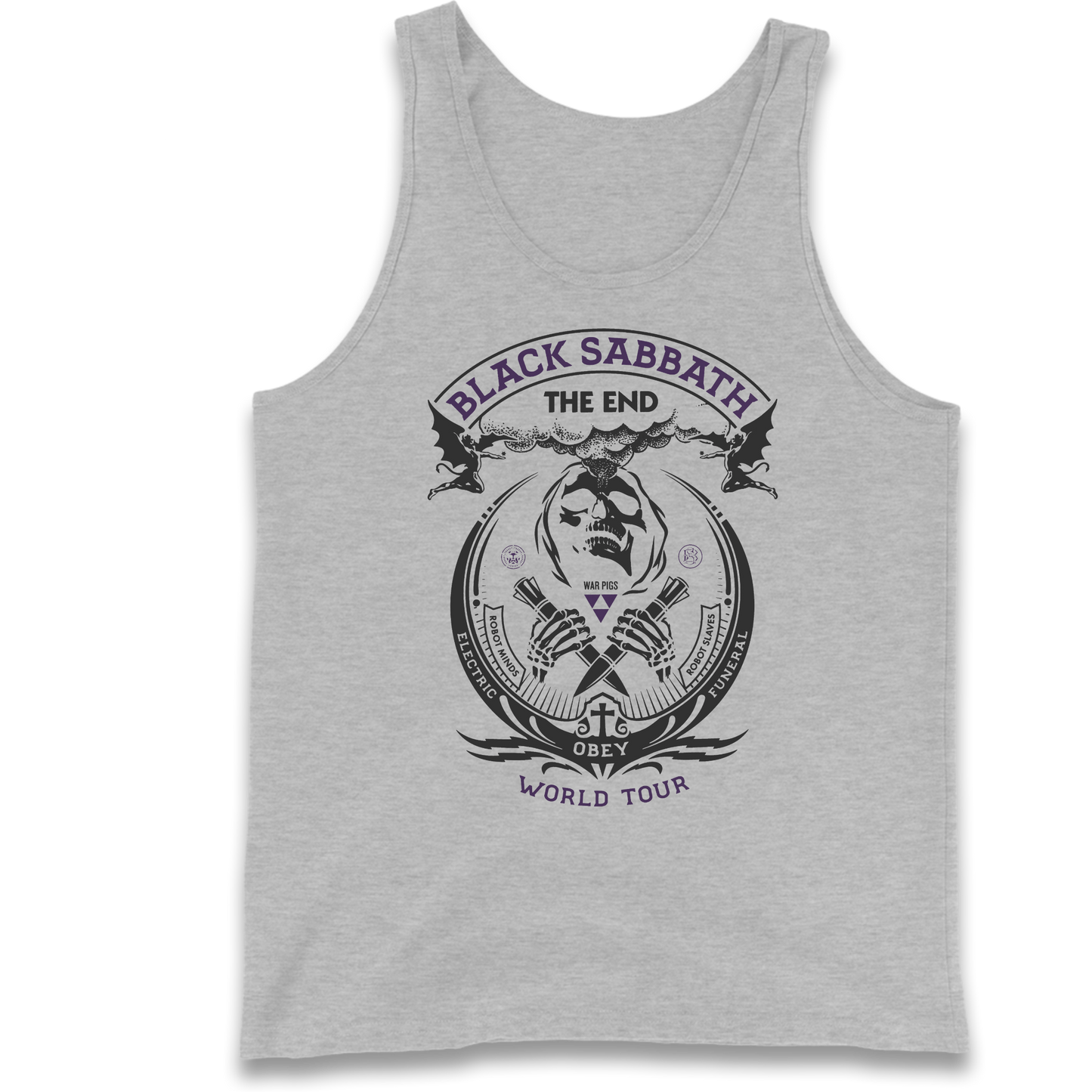 Black Sabbath The End World Tour Tank Top