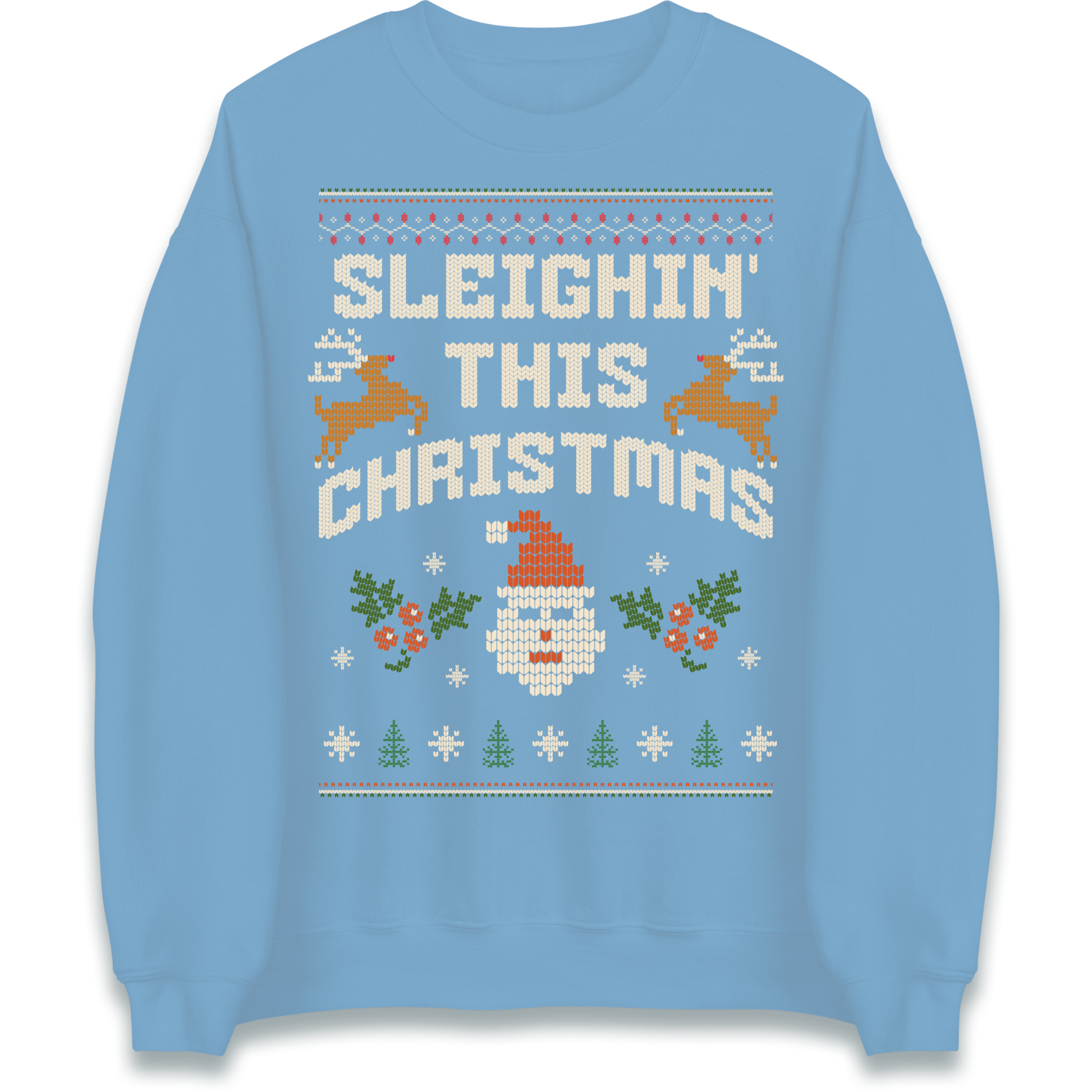 Sleighin This Christmas Christmas Sweatshirt