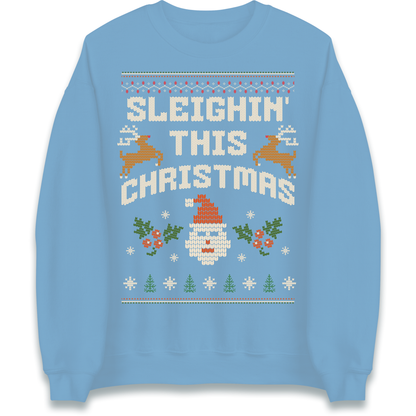 Sleighin This Christmas Christmas Sweatshirt