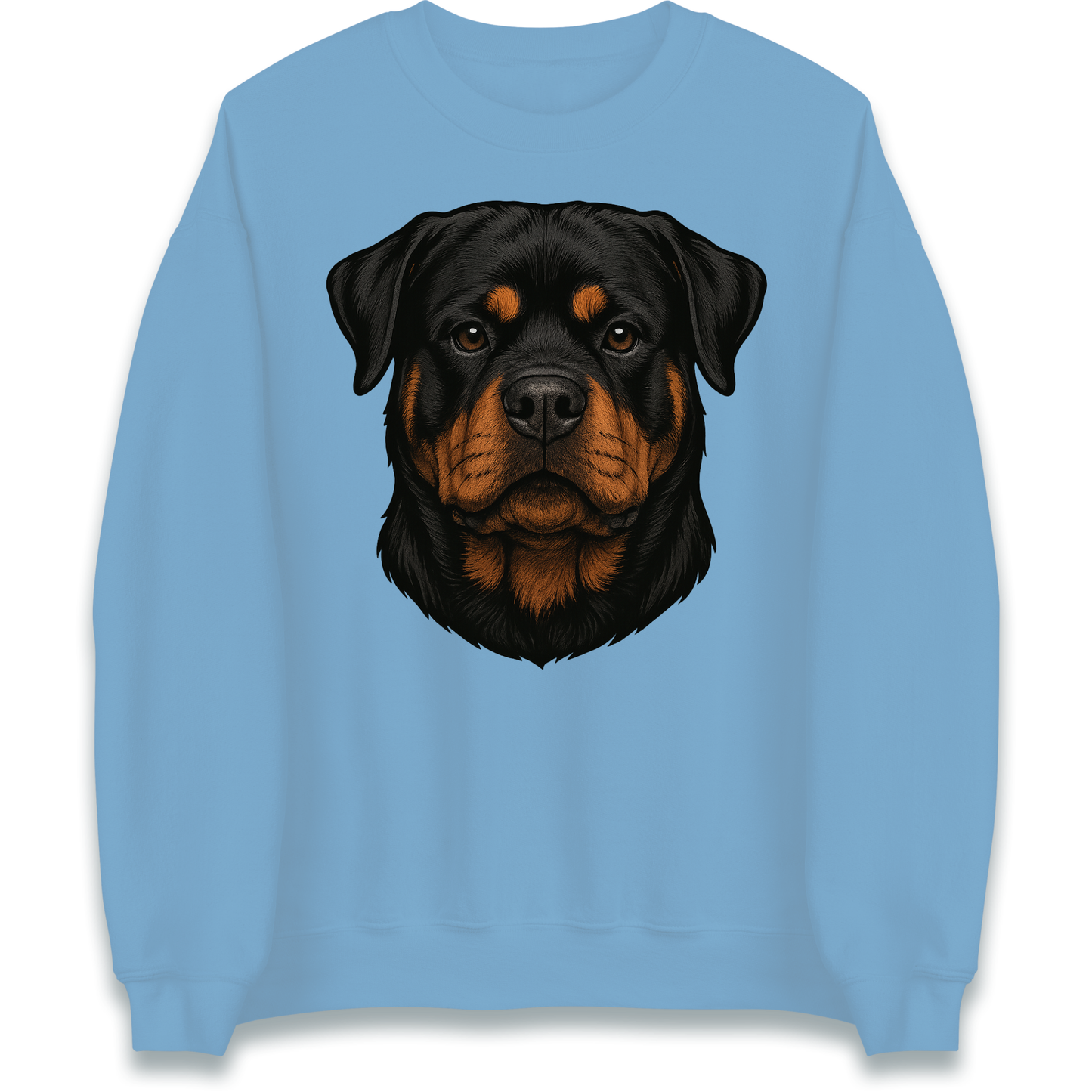 Rottweiler Face Sweatshirt