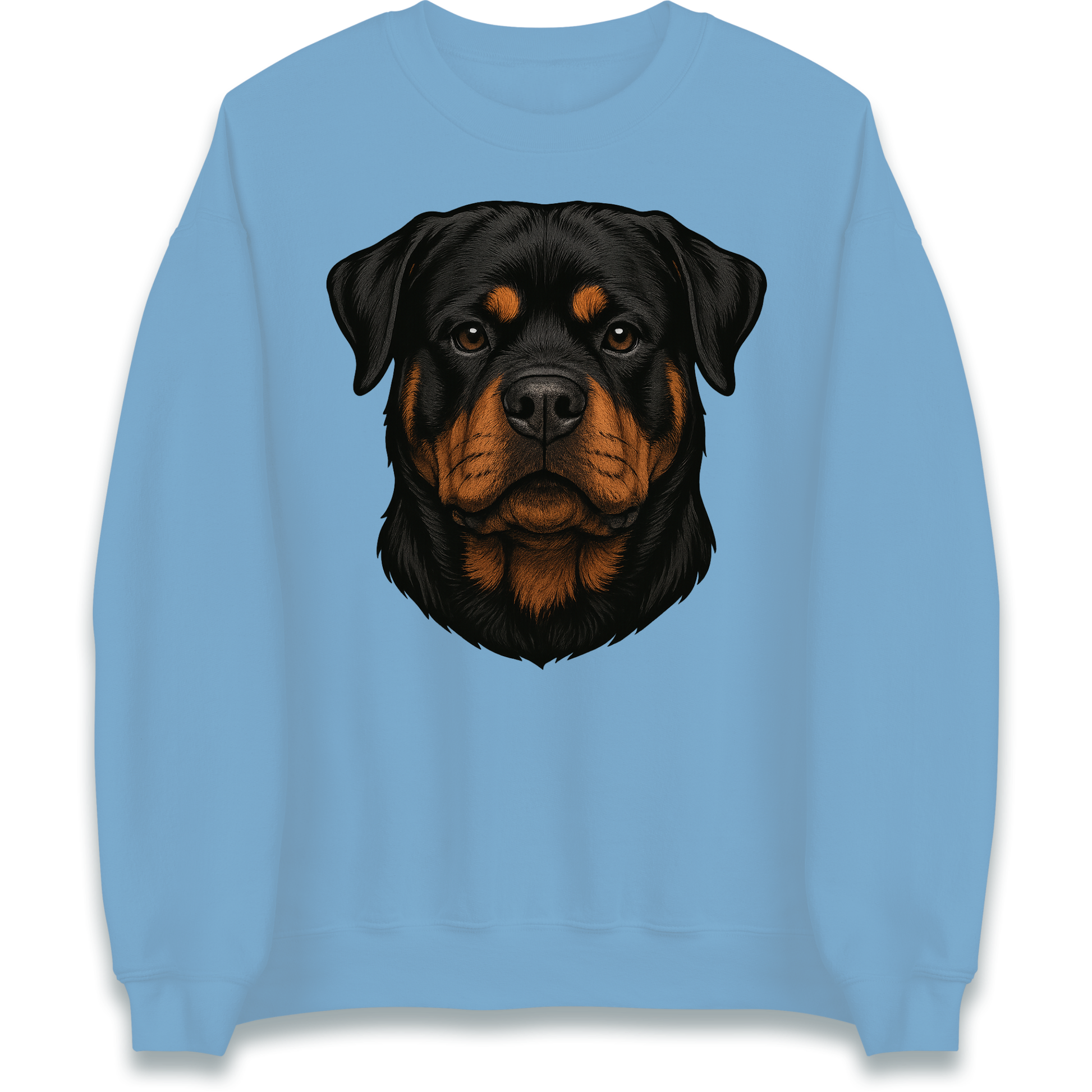 Rottweiler Face Sweatshirt