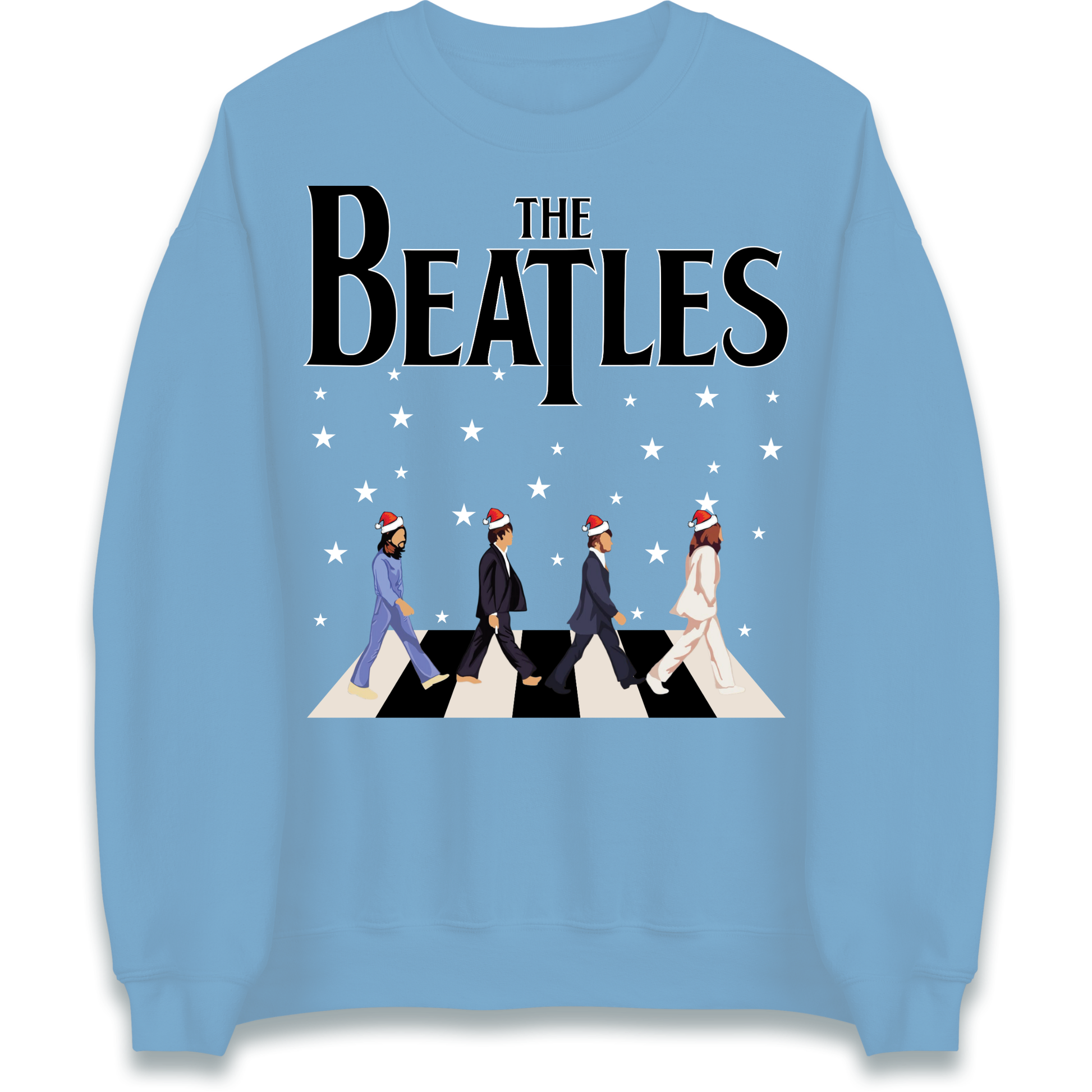 The Beatles Abbey Road Christmas Sweatshirt