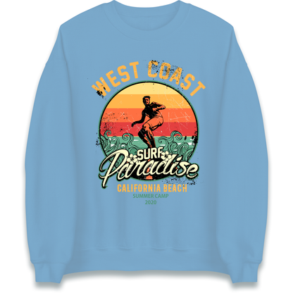 West Coast Surf Paradise Sweatshirt